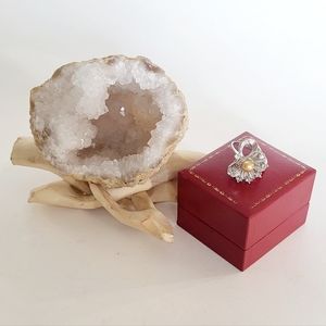 Authentic Pearl Vintage Ring